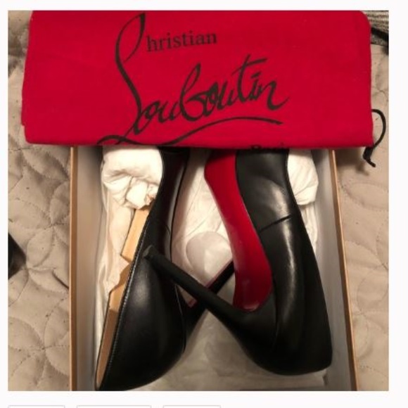 Christian Louboutin Shoes - CHRISTIAN LOUBOUTIN PIGALLE 100MM LEATHER PUMPS